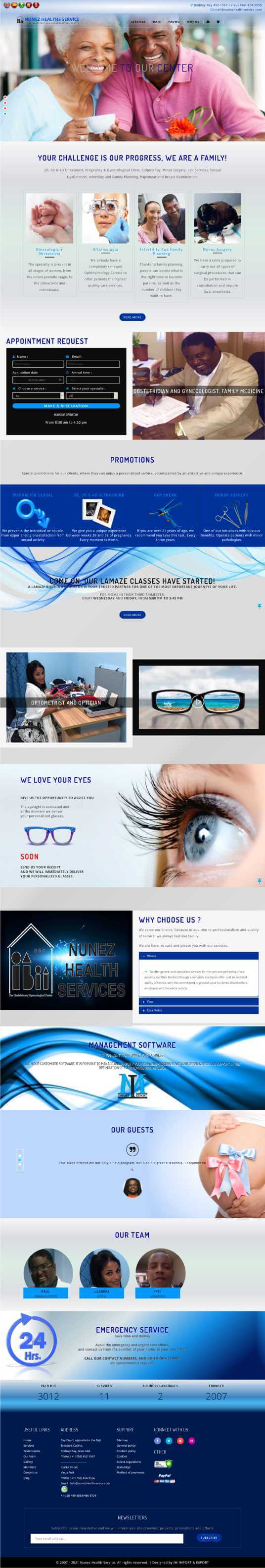 Nunez Health Service - IM IMPORT & EXPORT